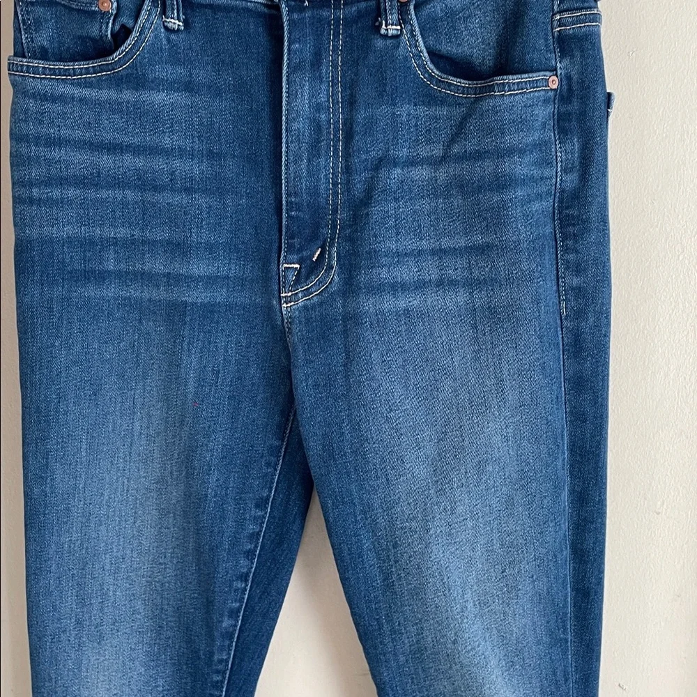 Mother The Swooner Ankle Fray Jeans in Taxi